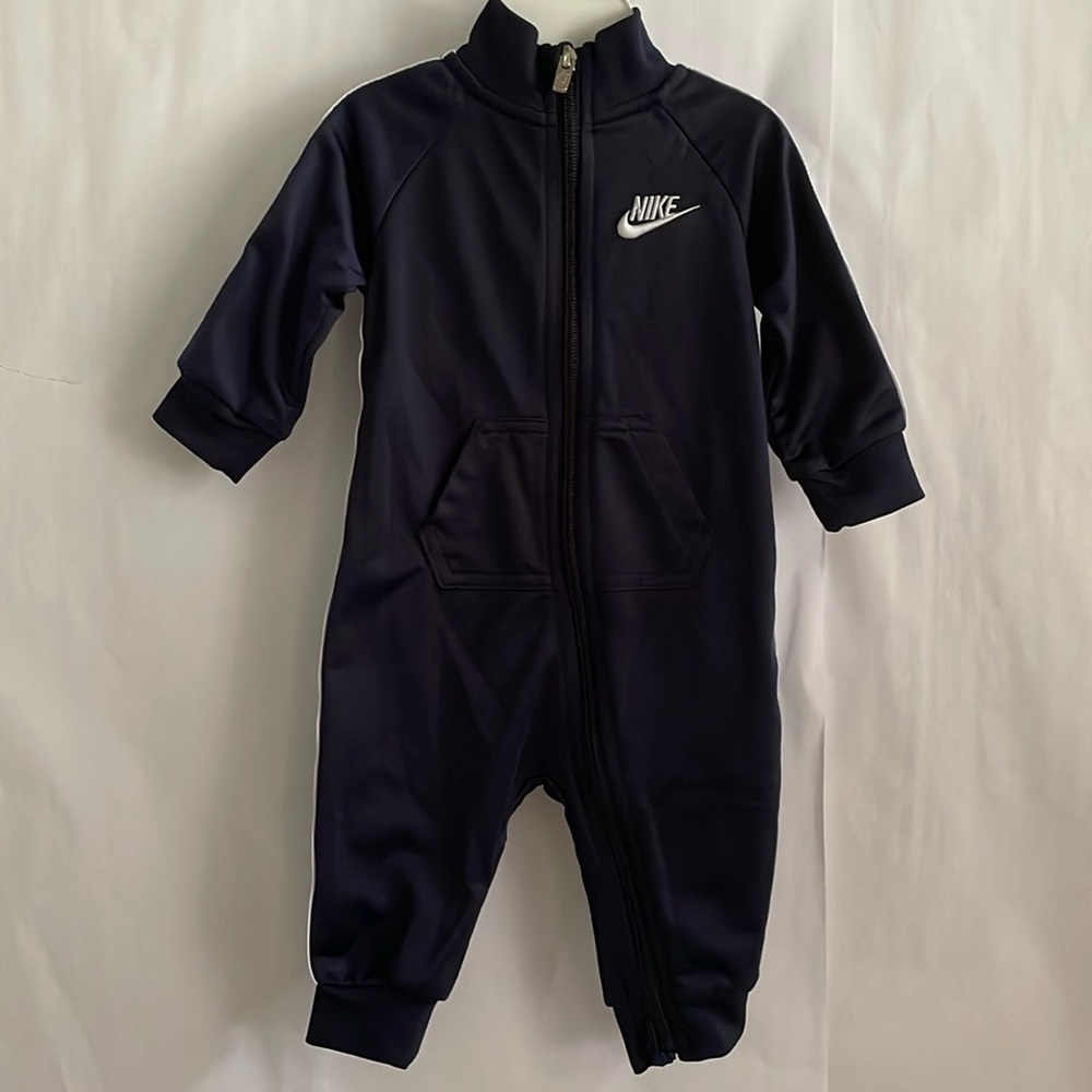 Nike Bodysuit Blue w/ White Stripe Infant size 6M